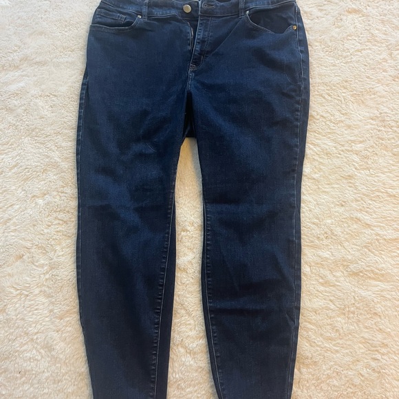 Lane Bryant Denim - Lane Bryant Blue Skinny Jeans Classic Fit